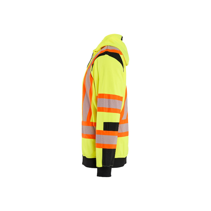 Blaklader® High Visibility  Zip Safety Sweatshirt - CSA Compliant - Yellow - 3448