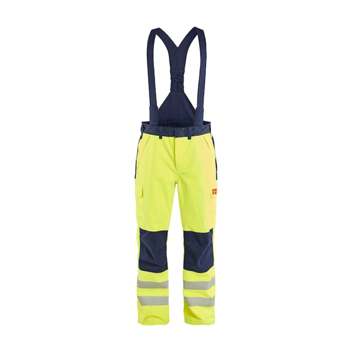 Blaklader® Multinorm FR Hi Vis Safety Shell Pant - Yellow / Navy - 1687