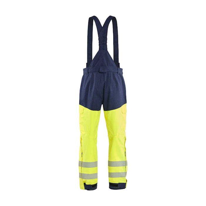 Blaklader® Multinorm FR Hi Vis Safety Shell Pant - Yellow / Navy - 1687