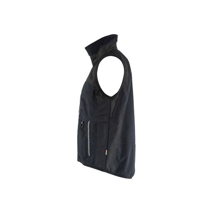 Blaklader® Two Fisted Fleece Work Vest - Black - 3845
