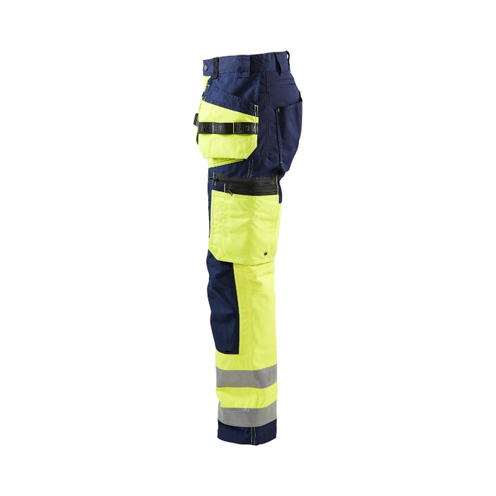 Blaklader® Women's High Visibility Work Pants - Yellow - 7160