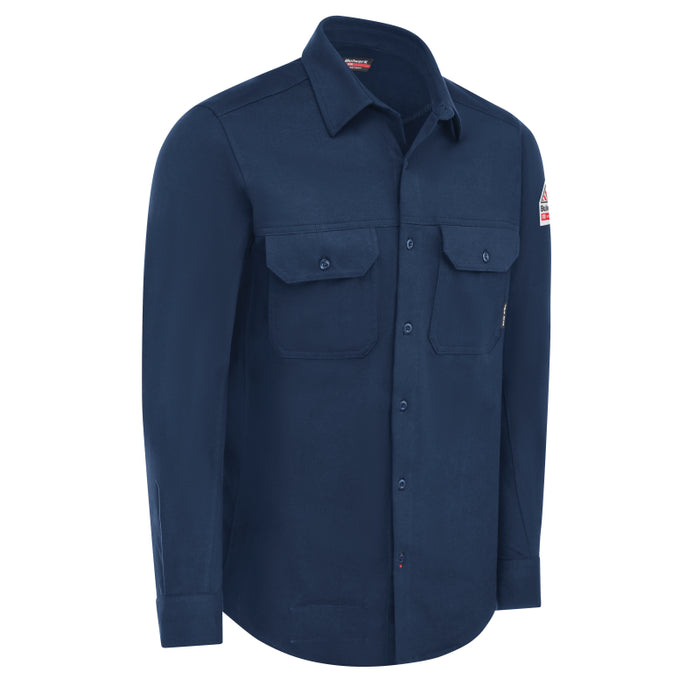 Bulwark® FR Flex Knit Button Down Work Shirt - STG4