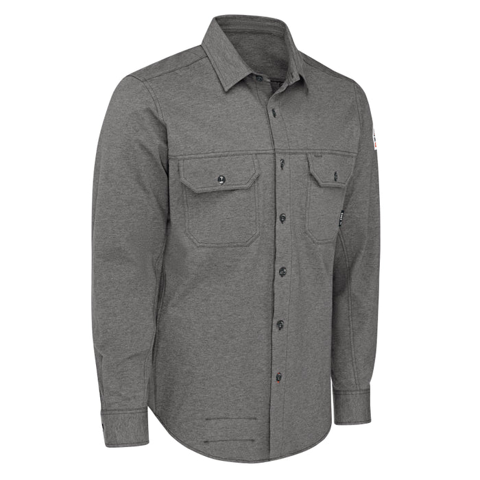 Bulwark® FR Flex Knit Button Down Work Shirt - STG4