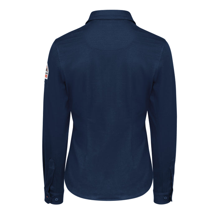 Bulwark® FR Women's Flex Knit Button Down Work Shirt - STG5