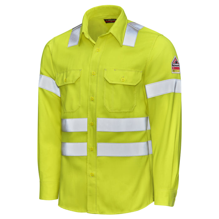 Bulwark® Men's FR Hi-Visibility Work Shirt - S1W2