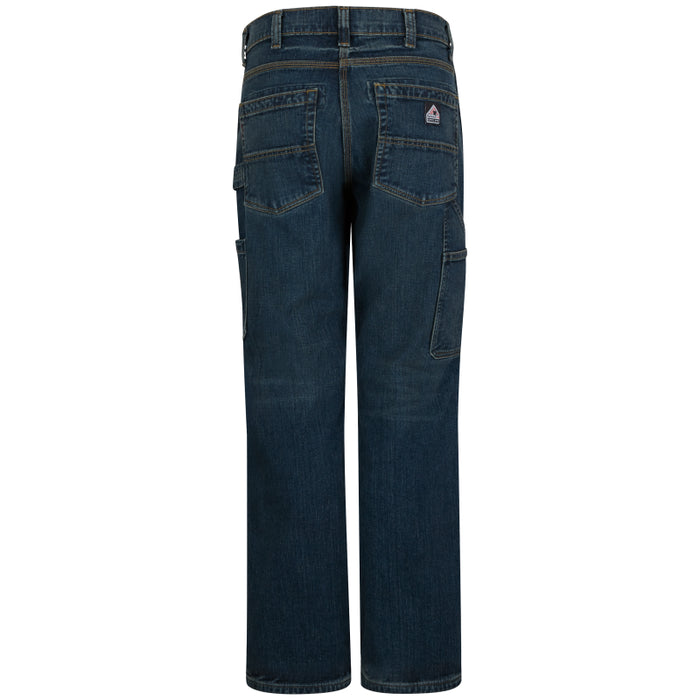 Bulwark® Men's FR Stretch Denim Dungaree Jean - PSJ6SD