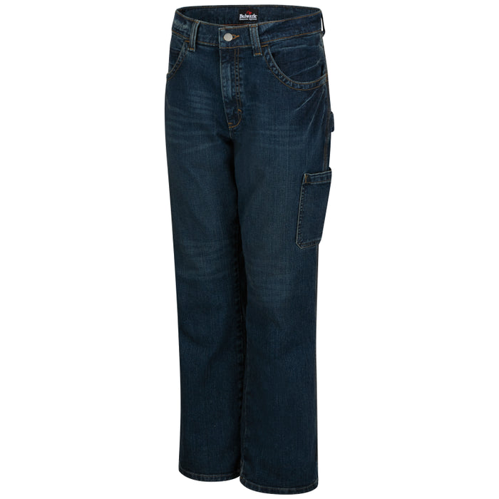 Bulwark® Men's FR Stretch Denim Dungaree Jean - PSJ6SD