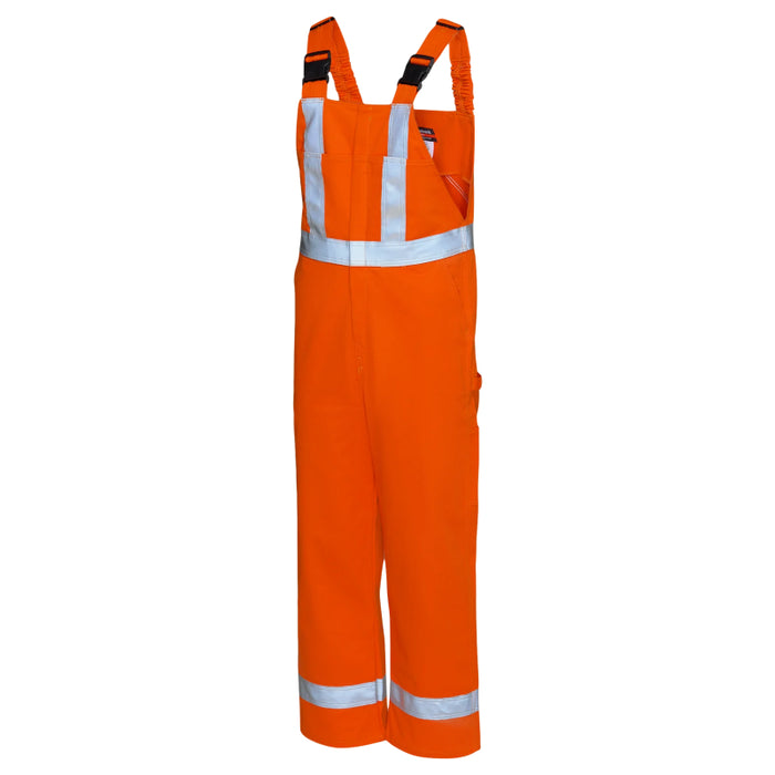 Bulwark® Men's Unlined X-Back Hi Vis FR Bib Overall - CAT 2 - BLFX