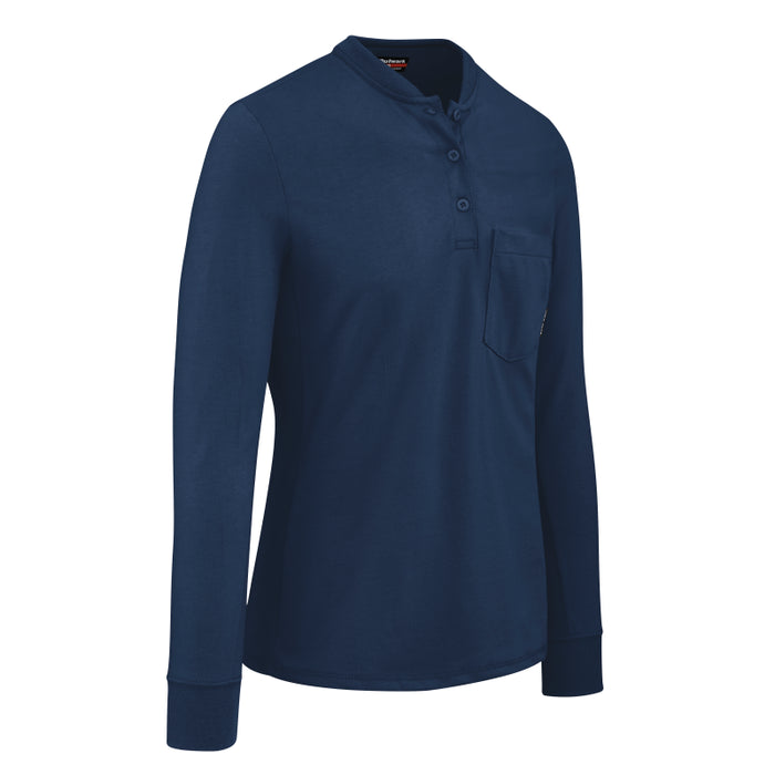 Bulwark® Women's Lightweight FR Henley Shirt - SEL3