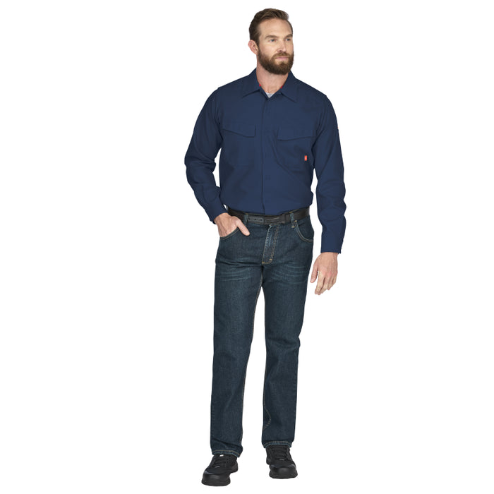 Bulwark® iQ Series® Endurance Collection Men's FR Work Shirt - QS40