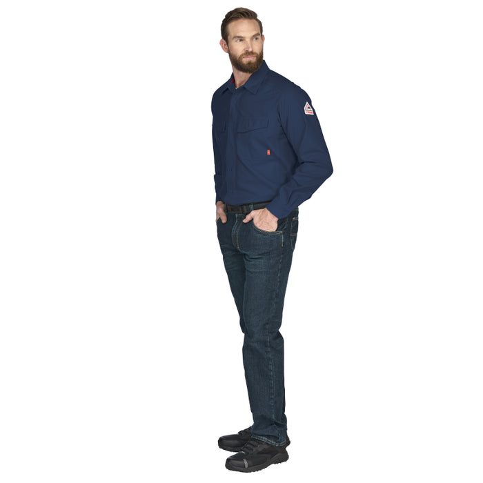 Bulwark® iQ Series® Endurance Collection Men's FR Work Shirt - QS40