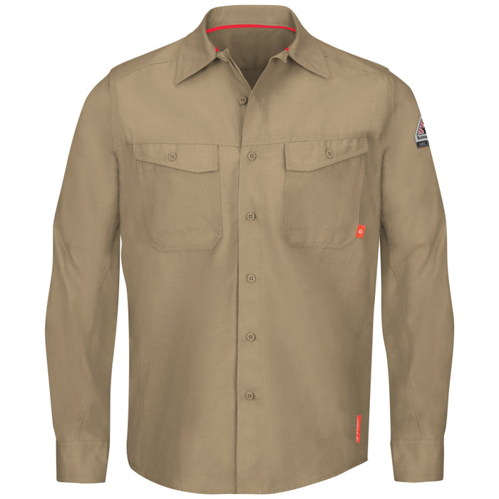 Bulwark® iQ Series® Endurance Collection Men's FR Work Shirt - QS40