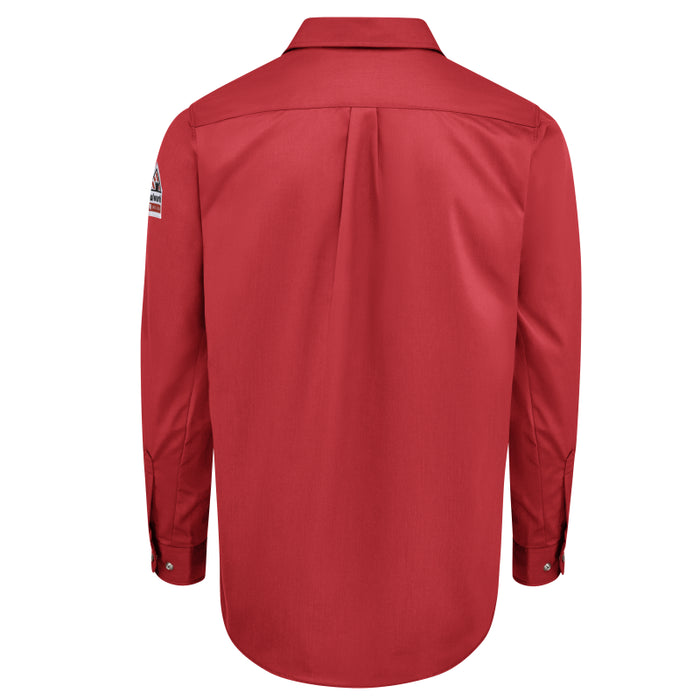 Bulwark® iQ Series® Men's FR Midweight Comfort Snap-Front Woven Shirt - QS28