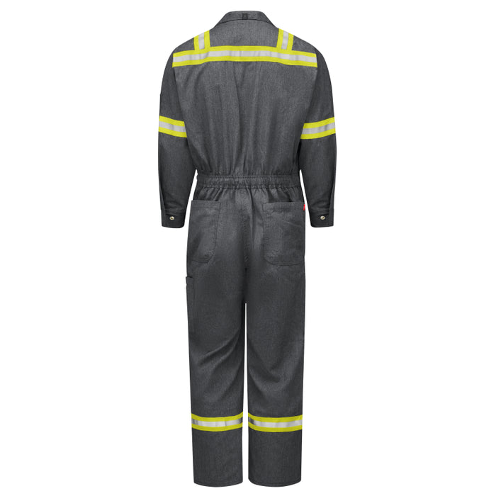 Bulwark® iQ Series Men's FR Enhanced Visibility Mobility Coverall - QC20EV