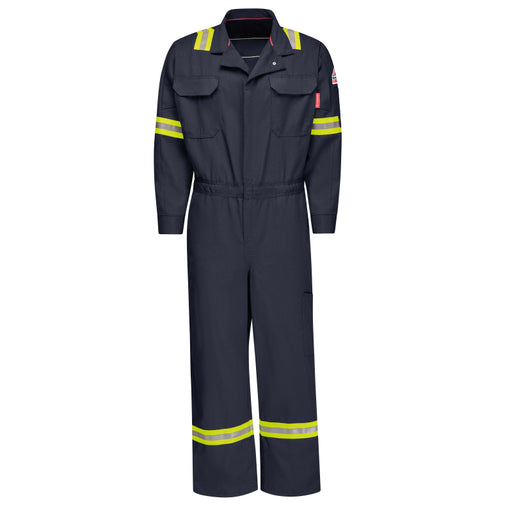 Bulwark® iQ Series Men's FR Enhanced Visibility Mobility Coverall - QC20EV