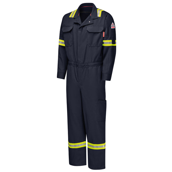 Bulwark® iQ Series Men's FR Enhanced Visibility Mobility Coverall - QC20EV