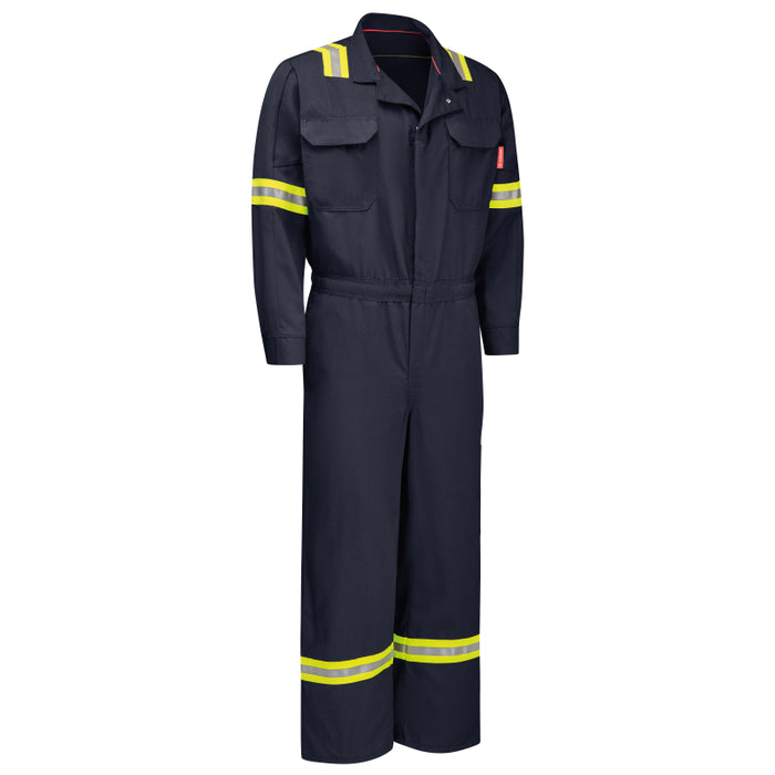 Bulwark® iQ Series Men's FR Enhanced Visibility Mobility Coverall - QC20EV