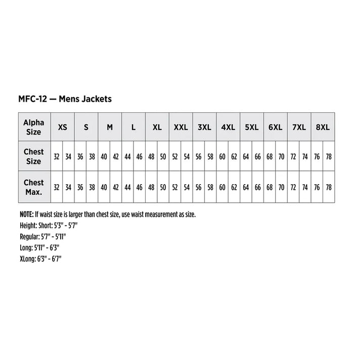 Bulwark® Men's FR Molten Metal Work Coat CAT 2 - KEM2