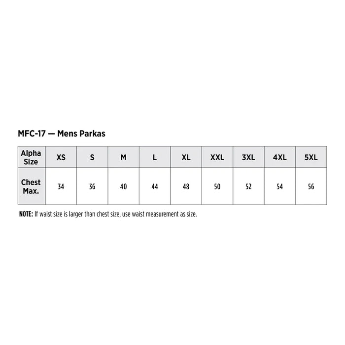 Bulwark® Men's Hi Vis FR Insulated Deluxe Parka Jacket CAT 3 - JLPS
