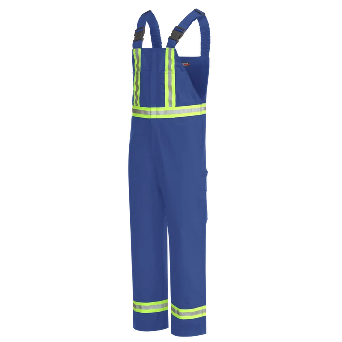 Bulwark® Men's Unlined Hi Vis FR Bib Overall with Reflective Trim CAT 2 - BLFC