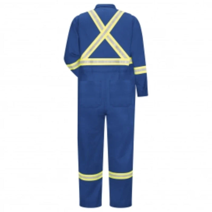 Bulwark® Men's Lightweight CoolTouch® CAT 2 FR Premium Coverall with Reflective Trim - CMBCRB
