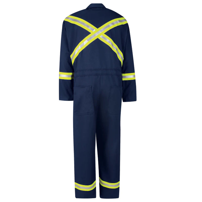 Bulwark® Men's Midweight Excel FR Classic Coverall with Reflective Trim - CECTNV