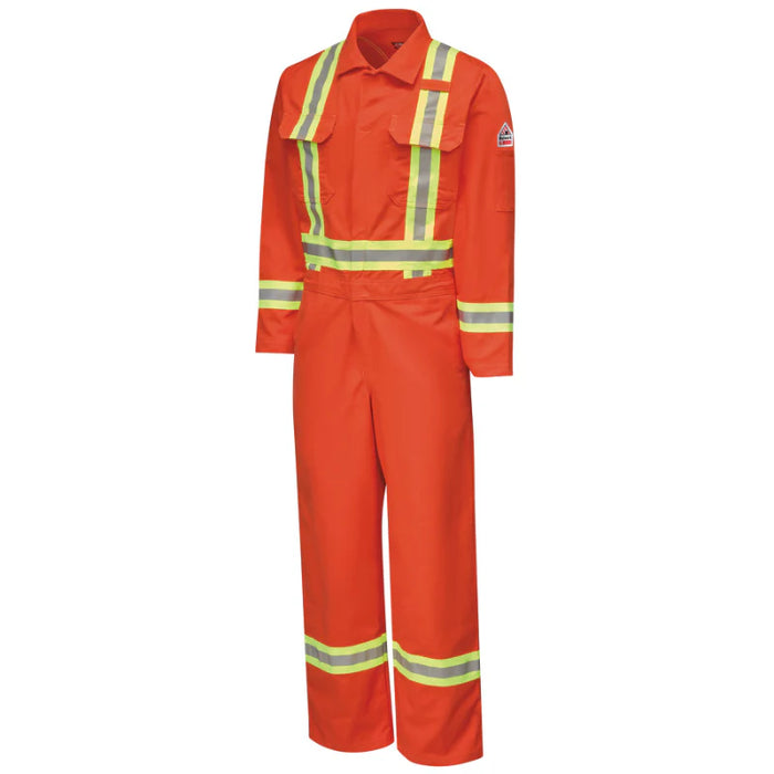 Bulwark® Men's Midweight FR Premium Coverall with Reflective Trim - CLBC