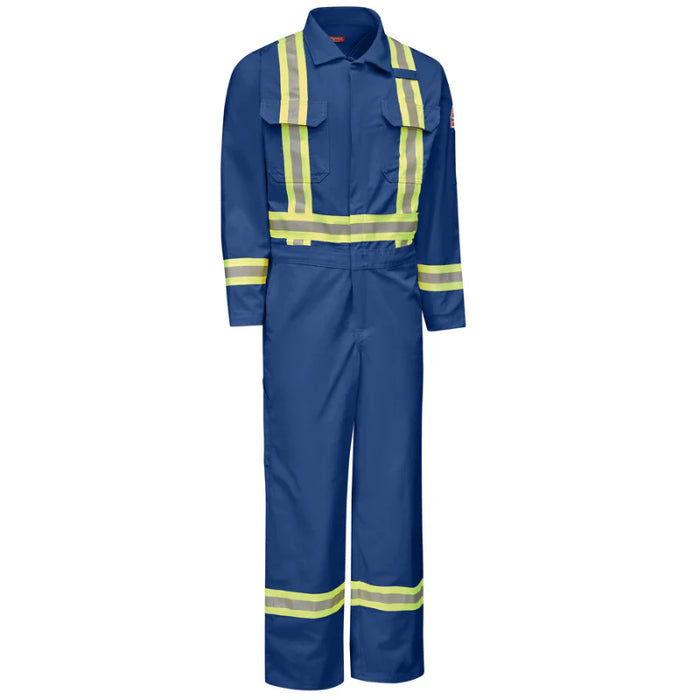 Bulwark® Men's Midweight FR Premium Coverall with Reflective Trim - CLBC