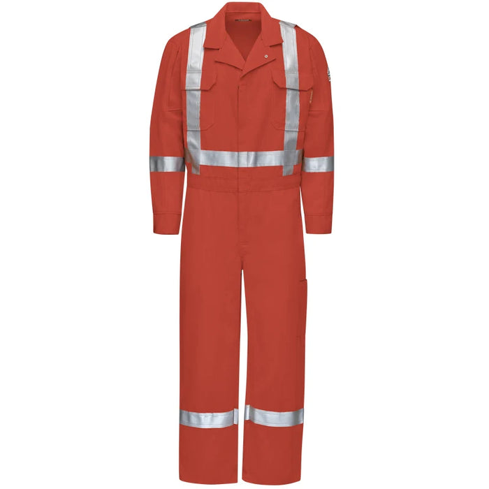 Bulwark® iQ Series® Hi Vis FR Men's Mobility Coverall CAT 2 - QC4X