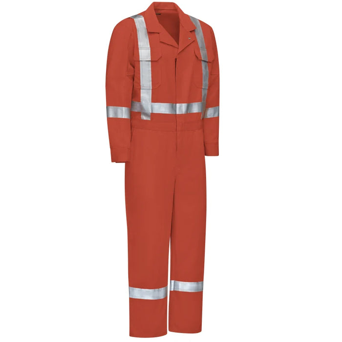 Bulwark® iQ Series® Hi Vis FR Men's Mobility Coverall CAT 2 - QC4X