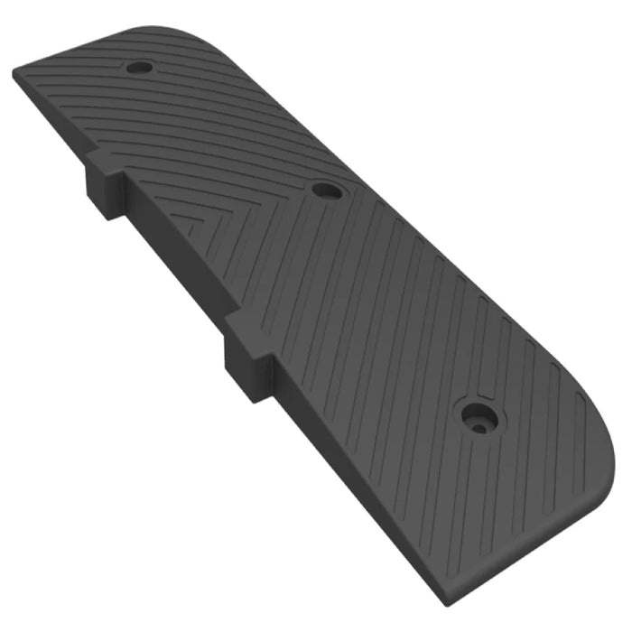 Rubber Speed Hump Installation End Caps Pair For (TKSH-3-YB)