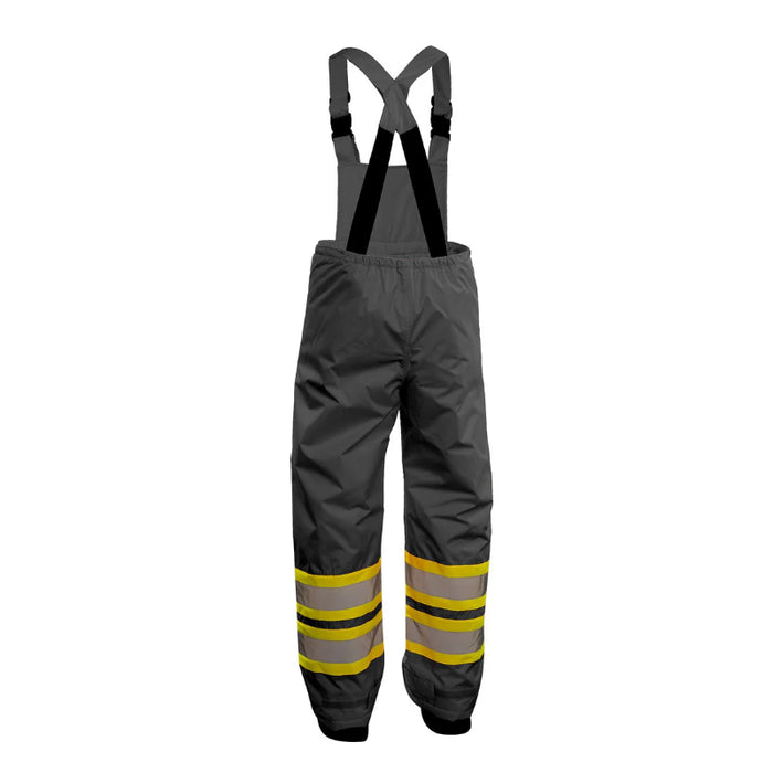 Forcefield® Hi Vis Insulated Miner Safety  Bib Pants - EN435R
