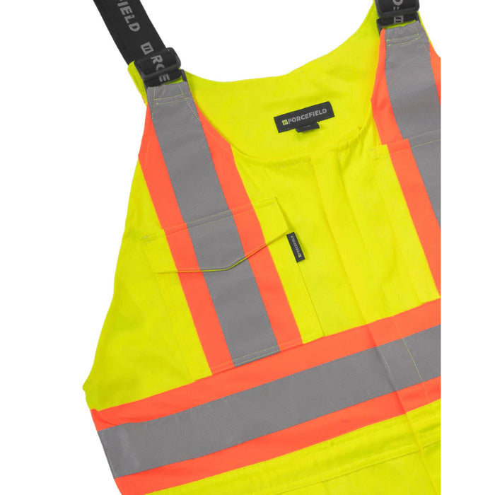 Forcefield® Hi Vis Lime Unlined Safety Overall - LY141