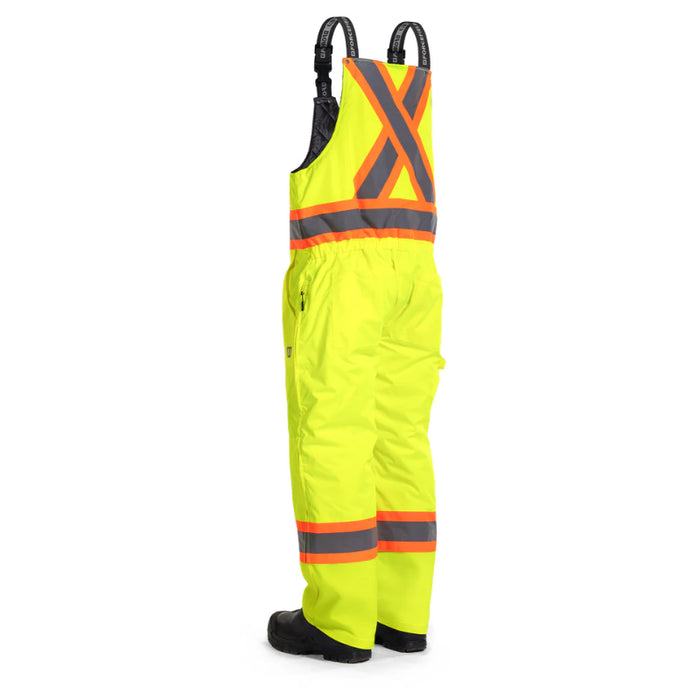 Forcefield® Hi Vis Lime Winter Safety Overall - EN835RALY