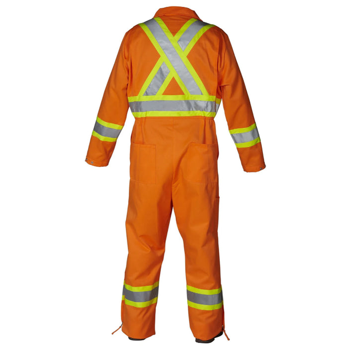 Forcefield® Hi Vis Safety Unlined Coverall - OR145