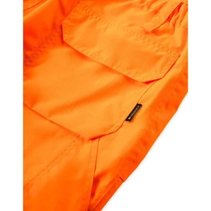 Forcefield® Orange "Torngat" Premium Ripstop 2-In-1 Hi-Vis Safety Suspender Bib Pants - EN235RAOR-TG