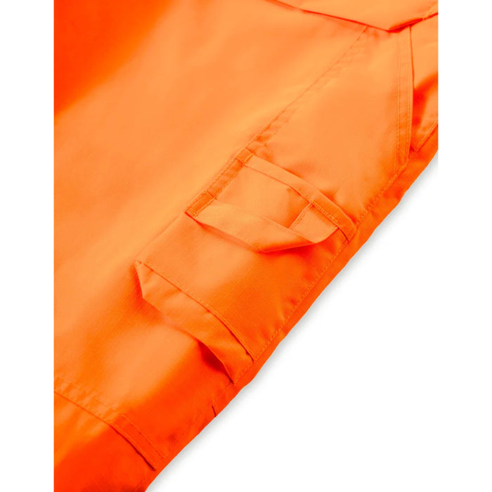 Forcefield® Orange "Torngat" Premium Ripstop 2-In-1 Hi-Vis Safety Suspender Bib Pants - EN235RAOR-TG