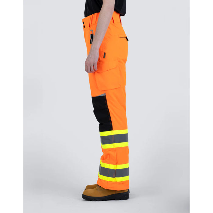 Forcefield® Women's Hi-Vis Safety Lined Utility Pants - WEN835WR