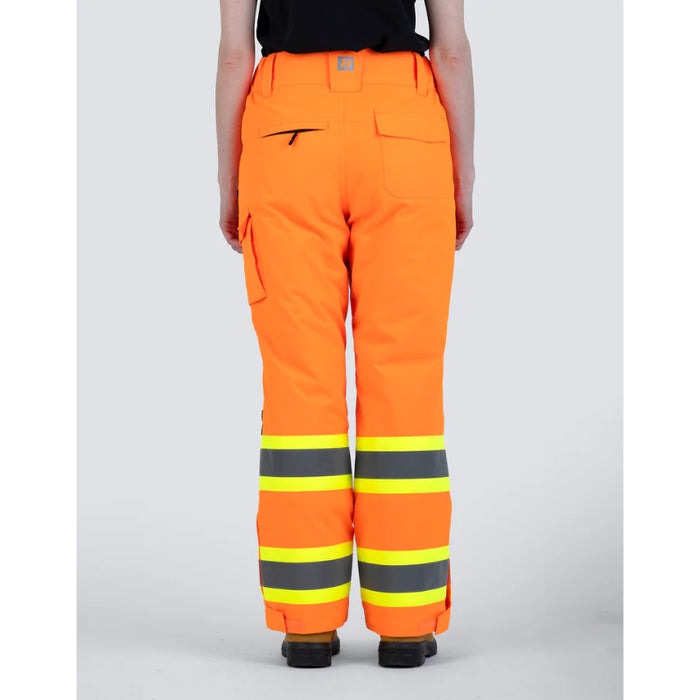 Forcefield® Women's Hi-Vis Safety Lined Utility Pants - WEN835WR