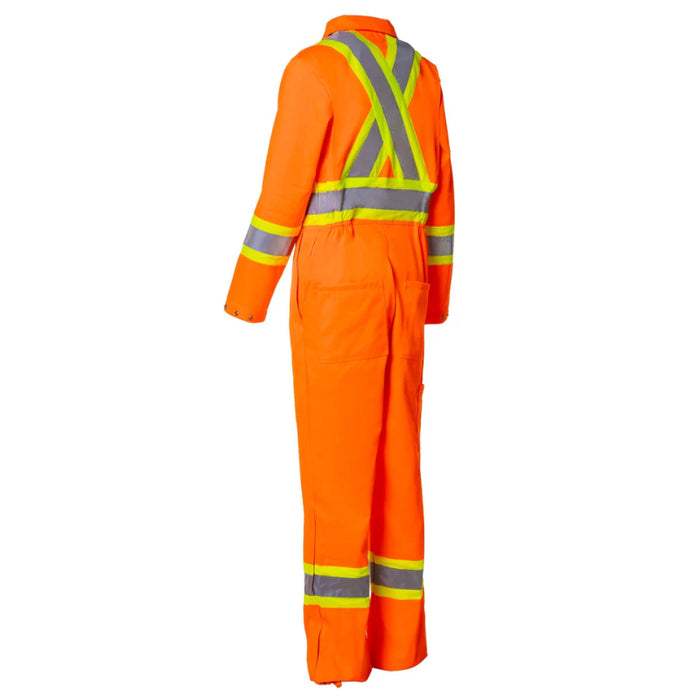 Forcefield® Women's Hi-Vis Safety Unlined Coverall - WOR145