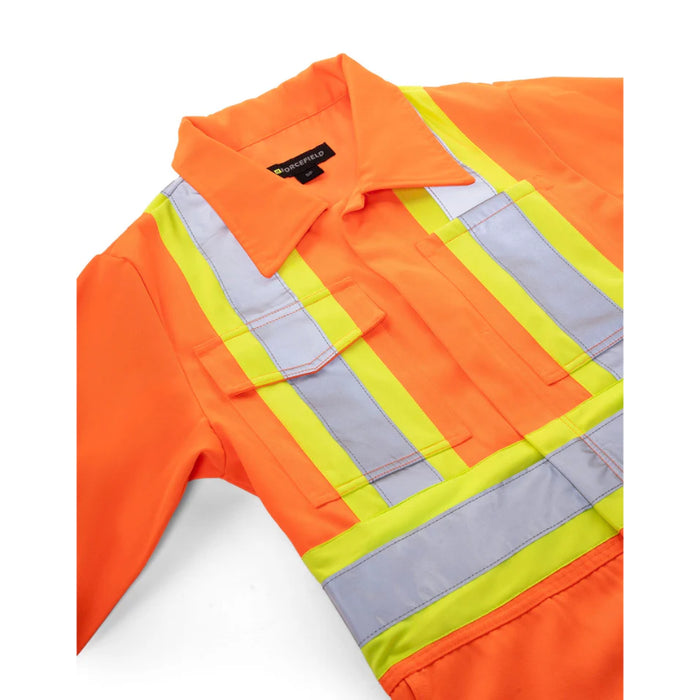Forcefield® Women's Hi-Vis Safety Unlined Coverall - WOR145