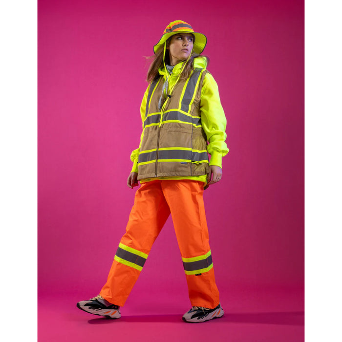 Forcefield® Women's Polyester Hi Vis Safety Vest - TV66