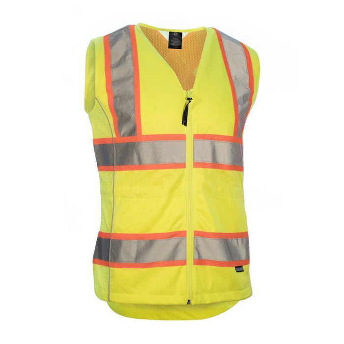 Forcefield® Women's Polyester Hi Vis Safety Vest - TV66