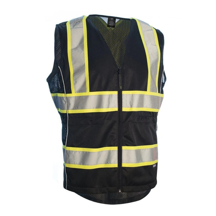 Forcefield® Women's Polyester Hi Vis Safety Vest - TV66