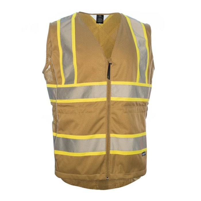 Forcefield® Women's Polyester Hi Vis Safety Vest - TV66
