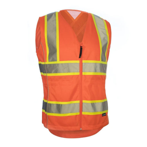 Forcefield® Women's Polyester Hi Vis Safety Vest - TV66