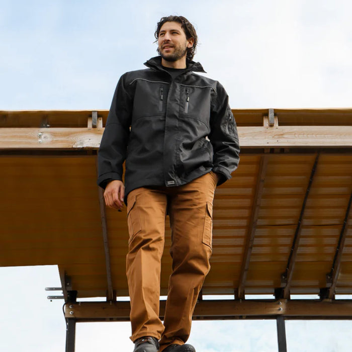 Gatts Workwear® 4 in 1 Jacket Water Resistant with Reversable/Removable Liner - 830