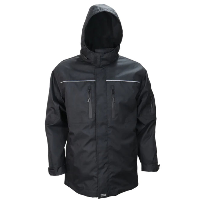 Gatts Workwear® 4 in 1 Jacket Water Resistant with Reversable/Removable Liner - 830