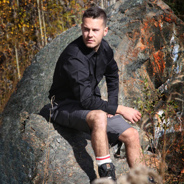 Gatts Workwear® Cargo Short with Flexible Wais - MRB-011S