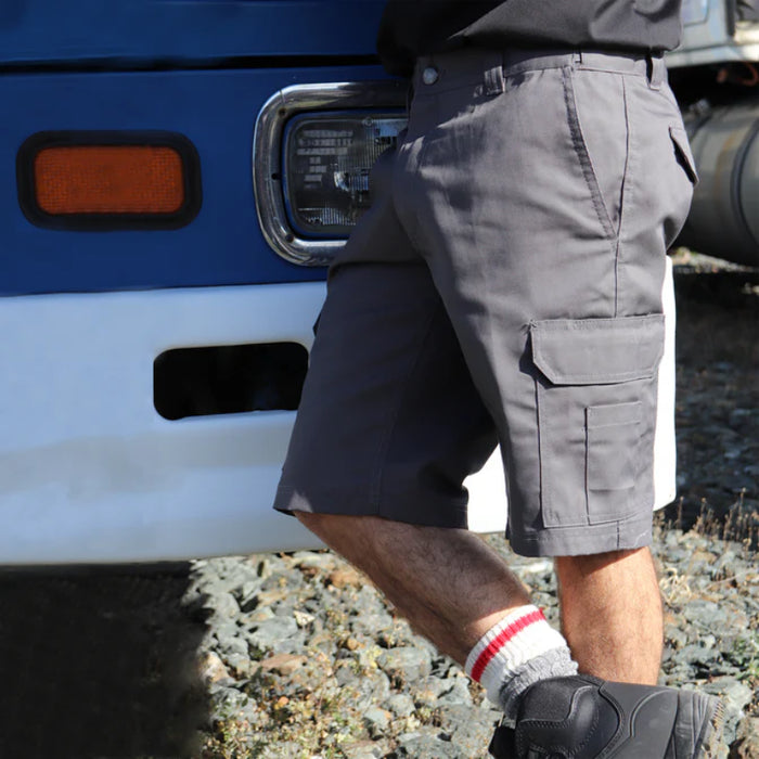 Gatts Workwear® Cargo Short with Flexible Wais - MRB-011S